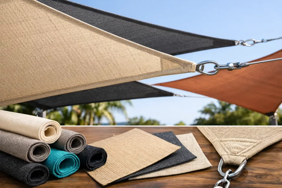 Best Fabric for Shade Sails Explained