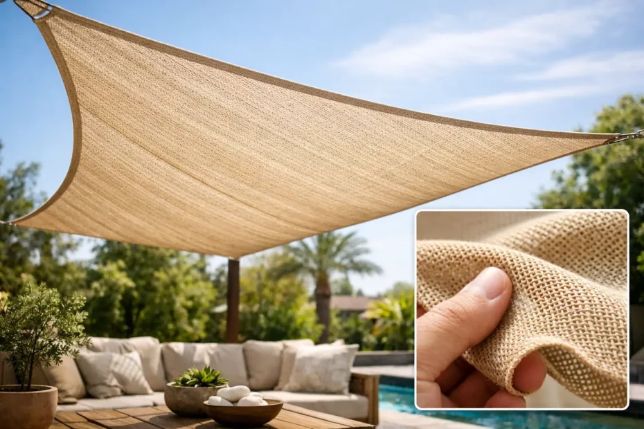 Breathable Shade Sail Fabric Explained