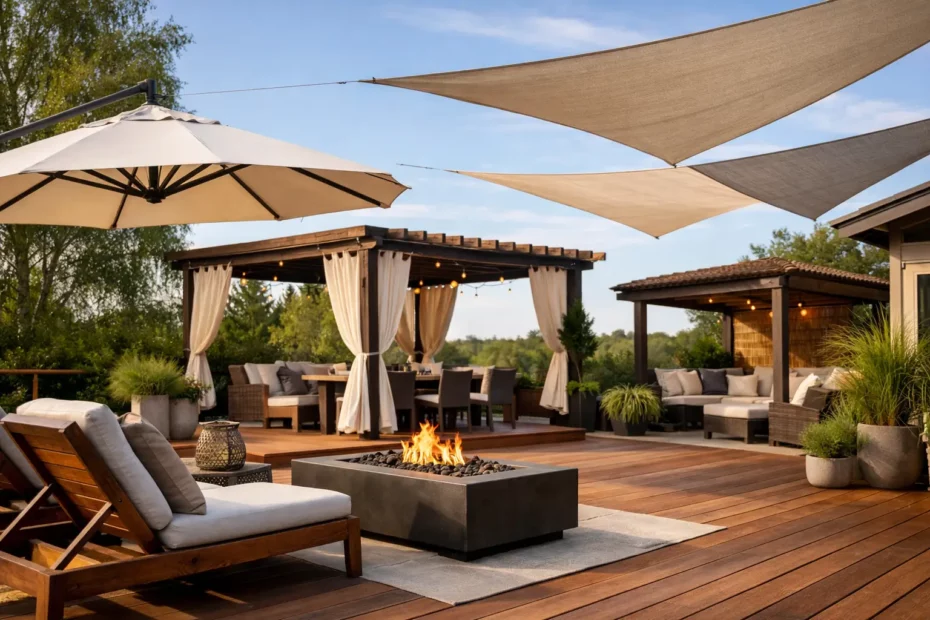 9 Top Outdoor Shade Ideas for Decks